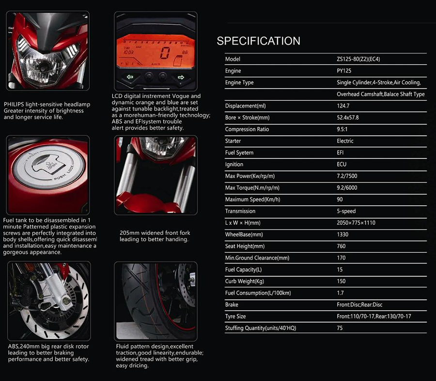 ZONGSHEN ZS125-80